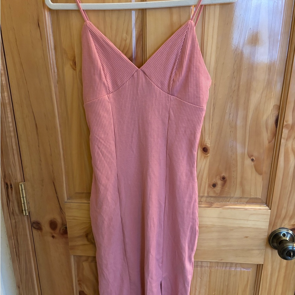 Forever 21 Pink Strappy Dress